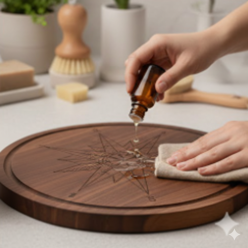 Materialpflege Gravur